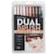 6 Packs: 10 ct. (60 total) Tombow Portrait Dual Brush Pen Set